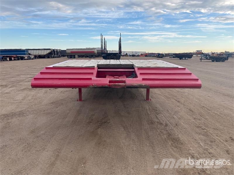 Aspen FG40-3 40 ton 53 ft Tri/A Folding Neck Trailer 平板拖车