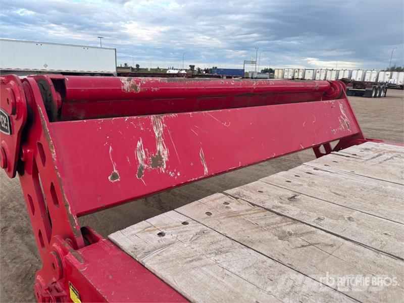 Aspen FG40-3 40 ton 53 ft Tri/A Folding Neck Trailer 平板拖车