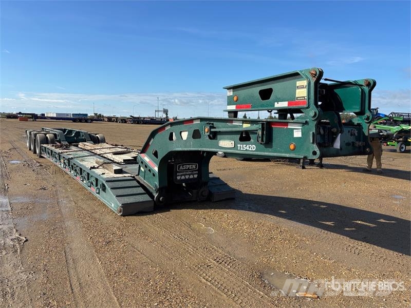 Aspen HG60-3 120000 lb Tri/A Removable Gooseneck Lowboy  平板拖车