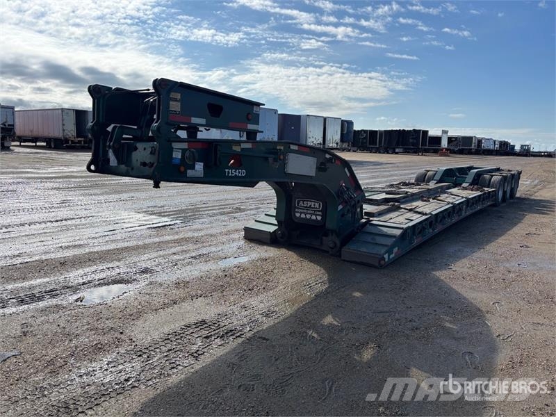Aspen HG60-3 120000 lb Tri/A Removable Gooseneck Lowboy  平板拖车