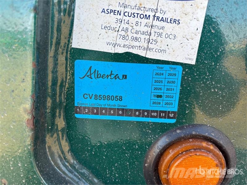 Aspen HG60-3 120000 lb Tri/A Removable Gooseneck Lowboy  平板拖车