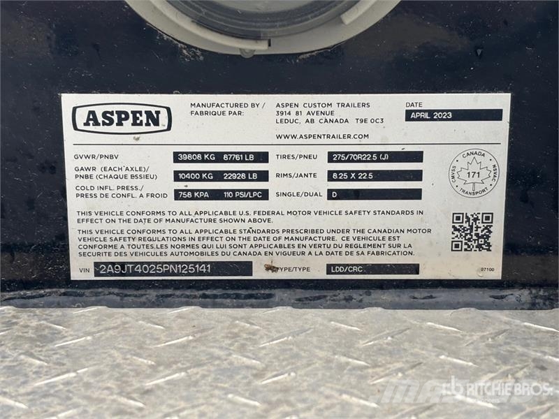 Aspen JT40-2 その他トレーラー
