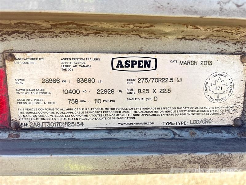 Aspen LDD/CRC S/A Heavy-Haul Jeep Altri rimorchi