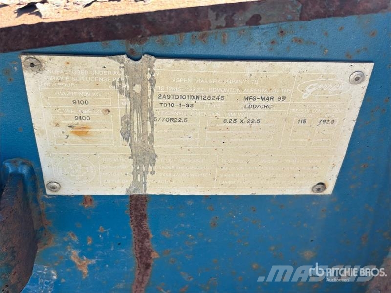 Aspen S/A Booster Axle Citas piekabes