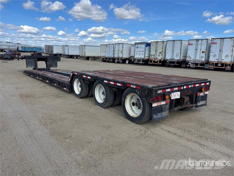 Aspen Tri/A 26 ft Extendable Removable Gooseneck Lowboy Nizki nakladalci