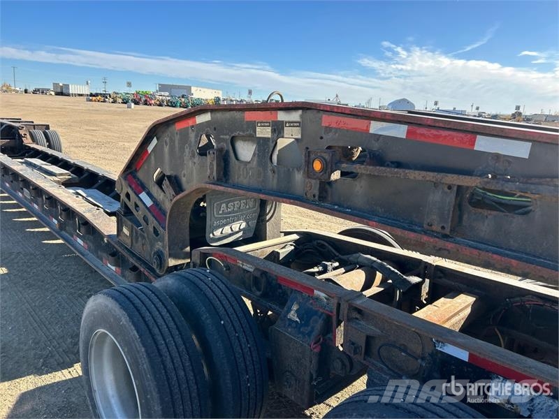 Aspen Tri/A Beam 3 3 2 Combination Lowboy Trailer Zemie treileri