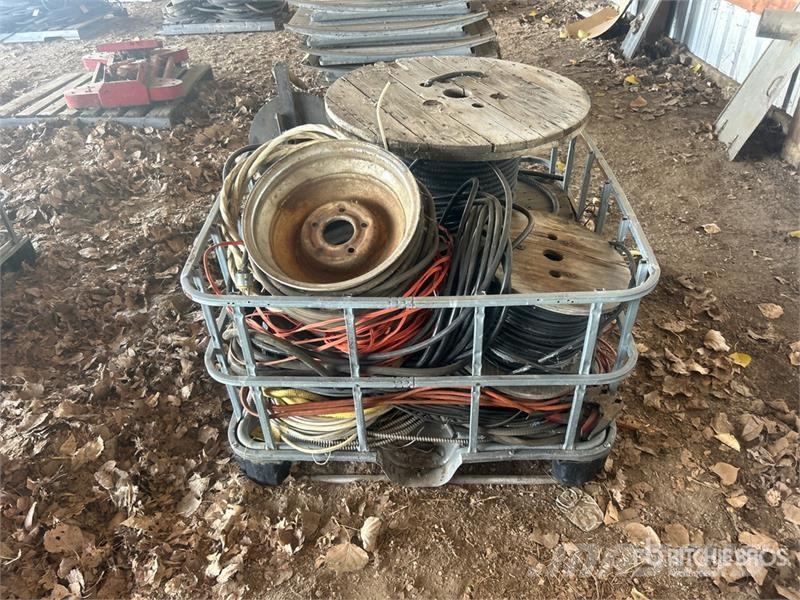 Assorted Electrical Cable, Wire and Reels Andre komponenter