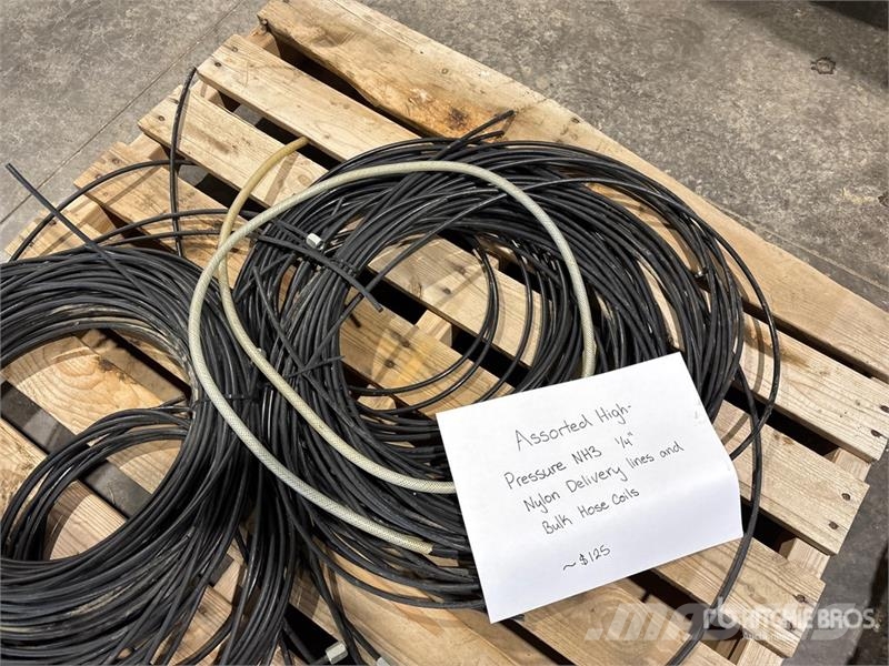  Assorted High Pressure NH3 1/4 in Nylon Delivery L Kiti naudoti statybos komponentai