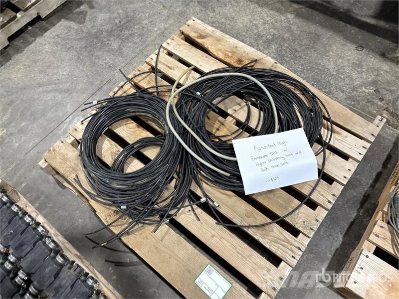  Assorted High Pressure NH3 1/4 in Nylon Delivery L Kiti naudoti statybos komponentai