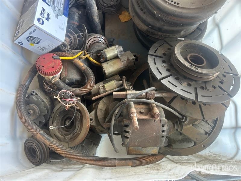 Assorted Starter Motors, Clutches & Electrical Par مكونات أخرى