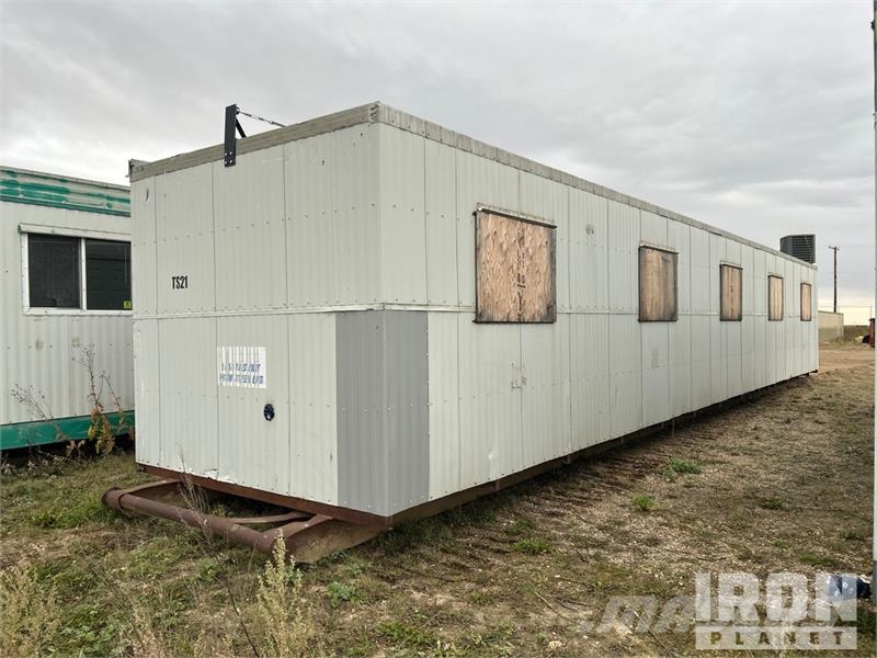 Atco 10 ft x 52 ft Skid-Mounted Mobile Camp Bivalni kontejnerji