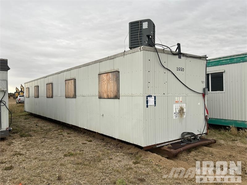 Atco 10 ft x 52 ft Skid-Mounted Mobile Camp Bivalni kontejnerji