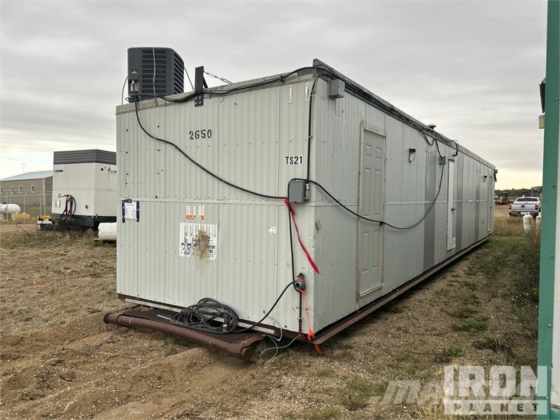 Atco 10 ft x 52 ft Skid-Mounted Mobile Camp Bivalni kontejnerji