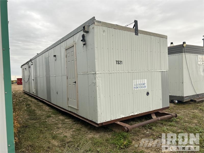 Atco 10 ft x 52 ft Skid-Mounted Mobile Camp Bivalni kontejnerji