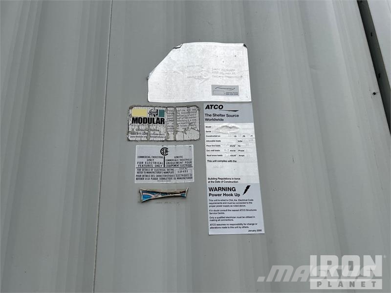 Atco 3 Unit 60 ft x 12 ft Mobile Camp Baraki budowlane