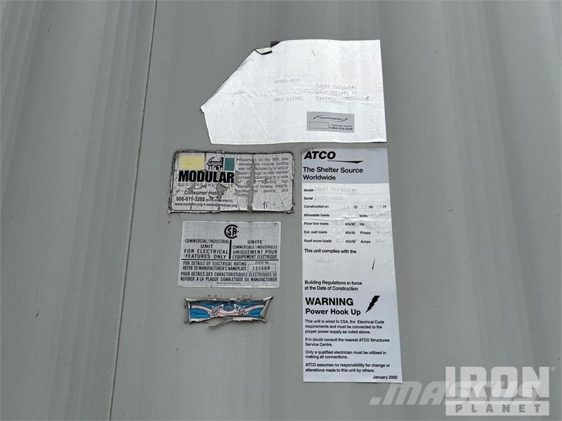 Atco 3 Unit 60 ft x 12 ft Mobile Camp Baraki budowlane