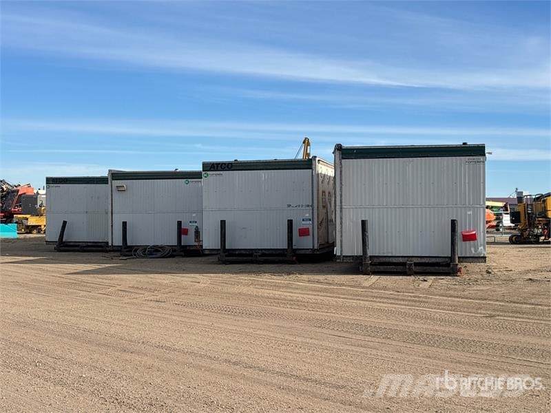 Atco 4 Unit 120 ft x 30 ft 13 Person Mobile Camp Työmaakopit