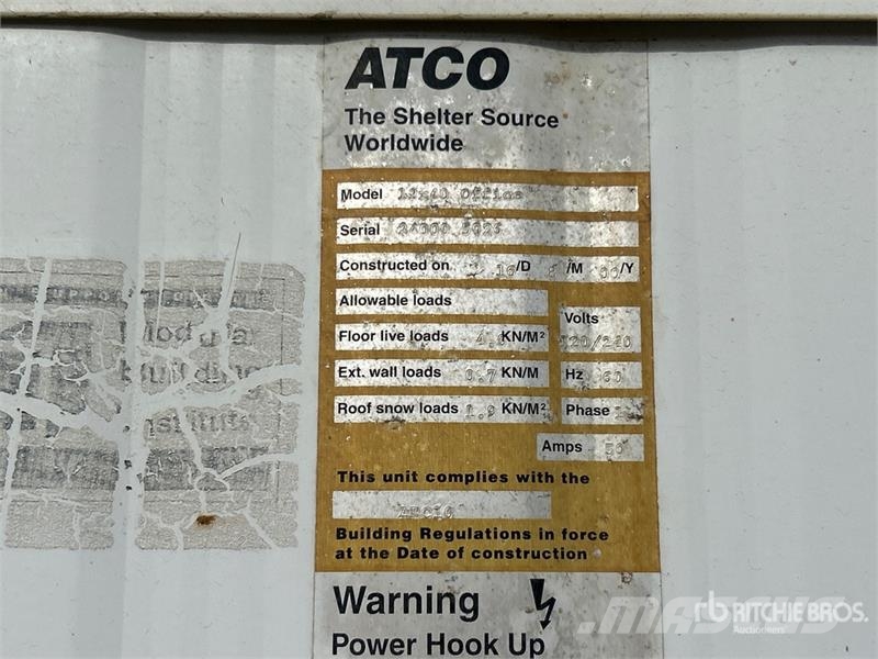 Atco 40 ft x 12 ft Skid-Mounted Mobile Office Other