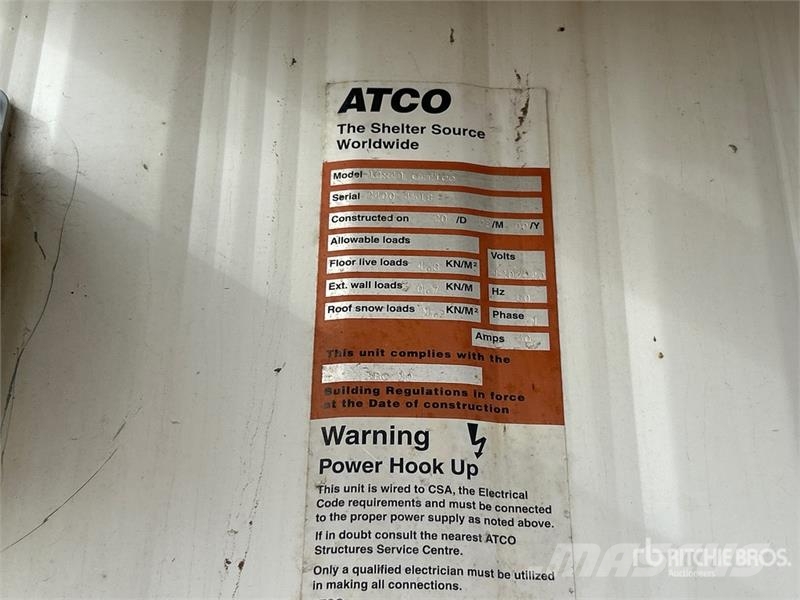 Atco 40 ft x 12 ft Skid-Mounted Mobile Office Diger