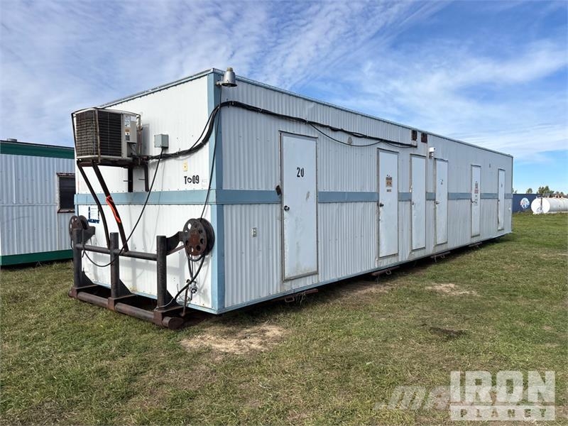 Atco 50 ft x 12 ft Skid-Mounted Mobile Camp Baraki budowlane