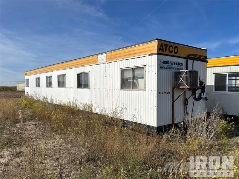 Atco 54 ft x 10 ft Skid-Mounted Mobile Camp Bivalni kontejnerji