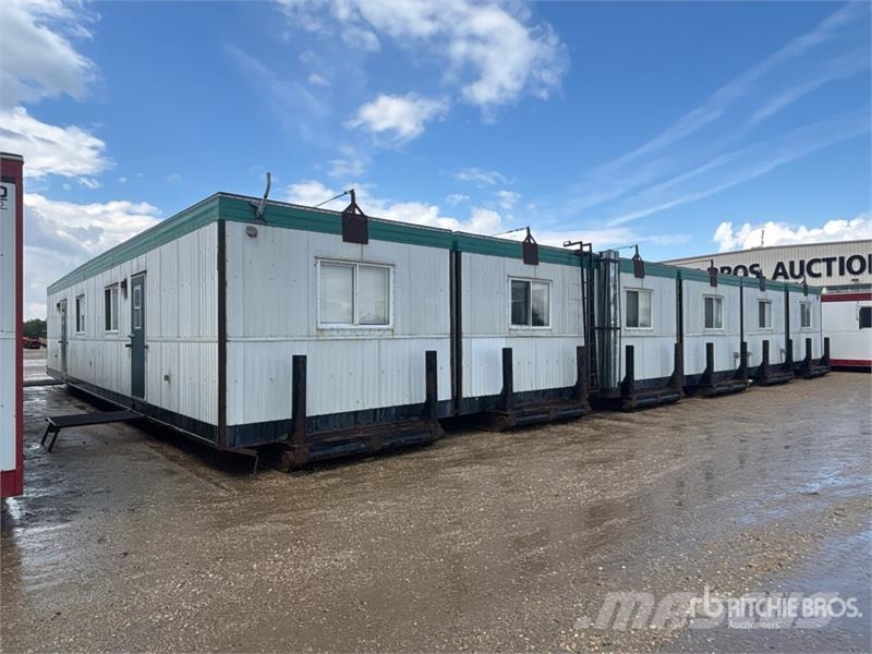 Atco 6 Unit 54 ft 27 Person Skid-Mounted Mobile Camp Építőipari barakkok