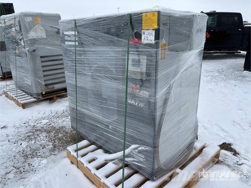 Atlas Copco GA7FF Rotary Screw Air Compressor Kompressoren