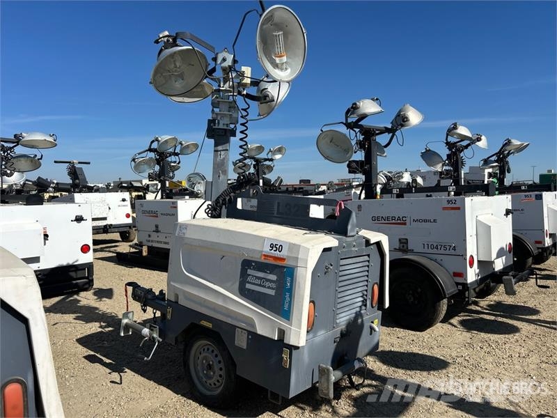 Atlas Copco HiLight V4 W 8 kW Light Tower Torri faro