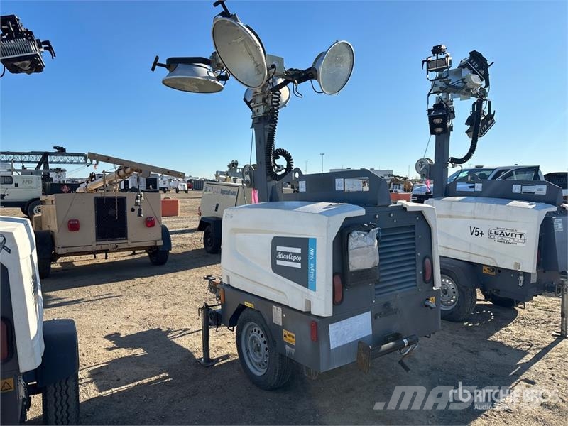 Atlas Copco HiLight V4 W 8 kW Light Tower Fénytornyok