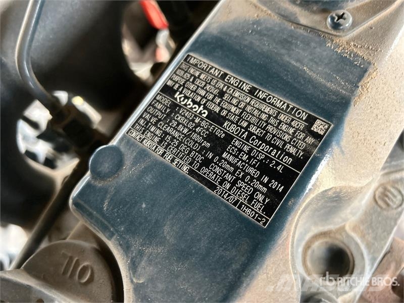 Atlas Copco QAS25 28 kW Mobile Generator Set Dizel Jeneratörler