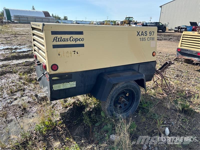 Atlas Copco Xas 97 185 cfm Air Compressor Воздушные компрессоры