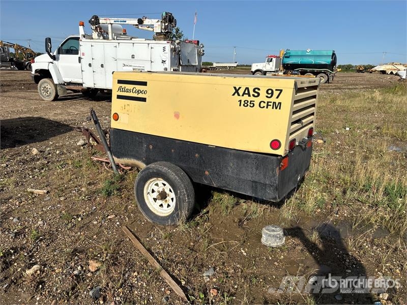 Atlas Copco Xas 97 185 cfm Air Compressor Воздушные компрессоры