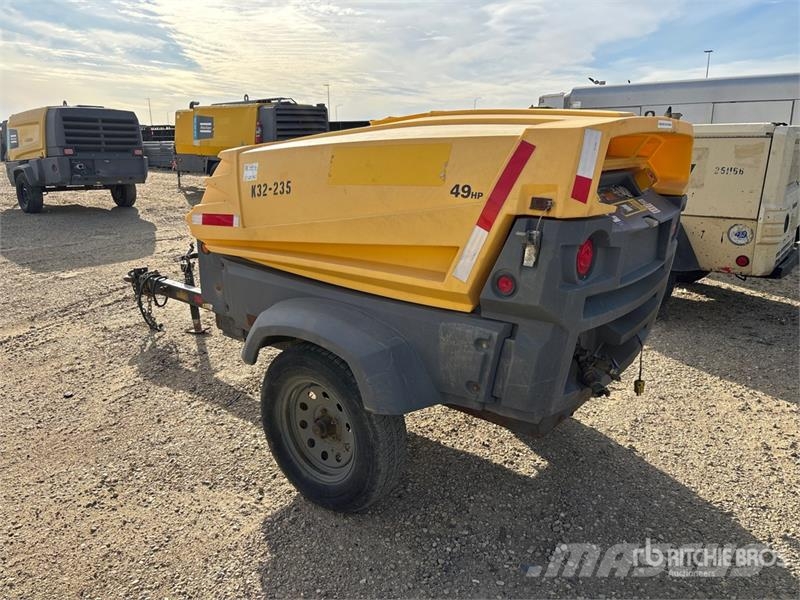 Atlas Copco XAS185KD7 185 cfm Mobile Air Compressor Kompressoren