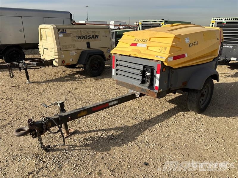 Atlas Copco XAS185KD7 185 cfm Mobile Air Compressor Kompressoren