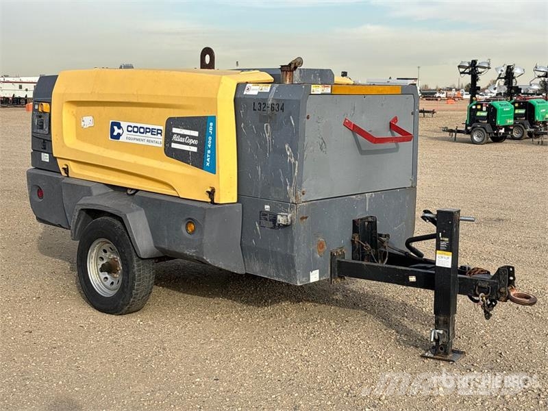 Atlas Copco XATS400 JD 400 cfm Mobile Air Compressor Kompresszorok