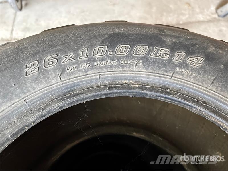 ATV Tires Kiti naudoti statybos komponentai