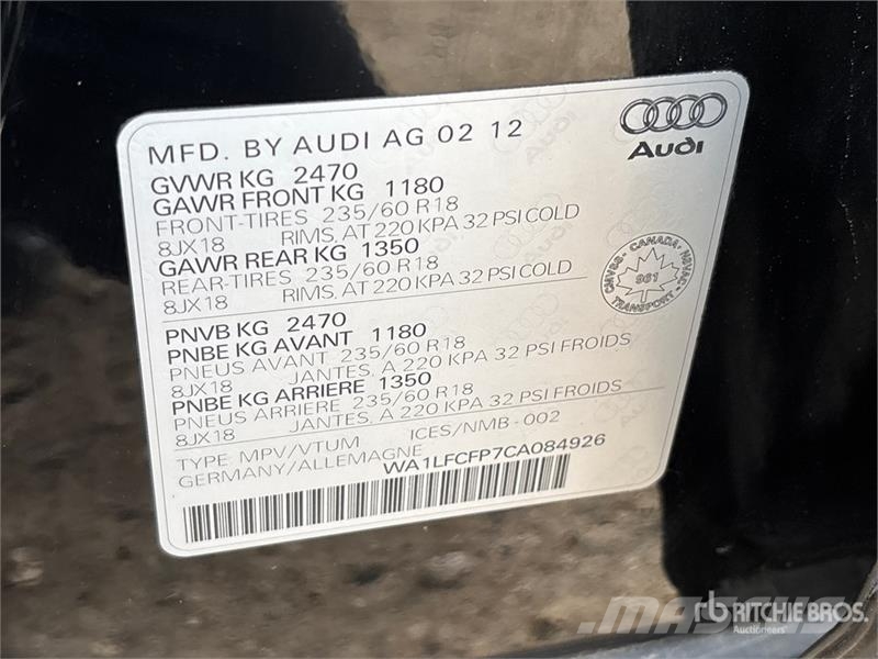 Audi Q5 AWD SUV Carros Ligeiros