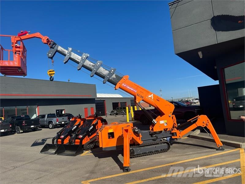  Aurora SC30 Spider Compact Crane Crane parts and equipment