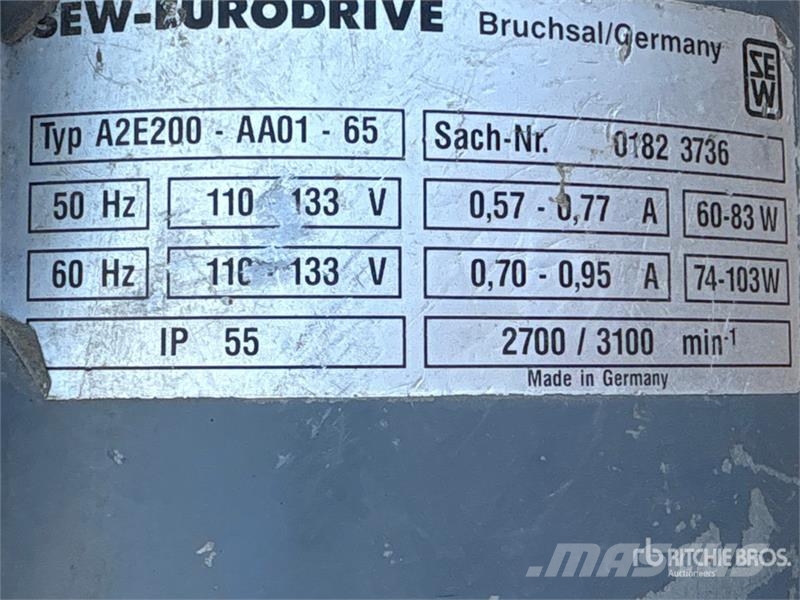 Avantec AVN-10000 Electric Winch Seilwinden, Bauaufzüge und Lastenaufzüge