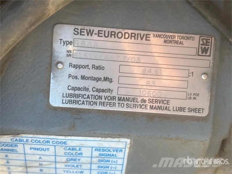 Avantec AVN-10000 Electric Winch Seilwinden, Bauaufzüge und Lastenaufzüge