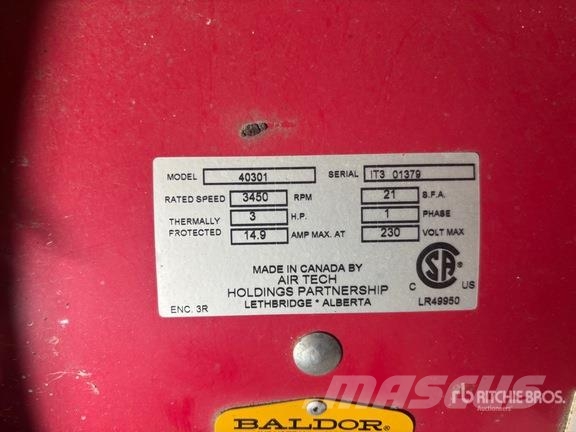Avonlea Fans 40301 3 hp Aeration Fan 穀物烘乾機