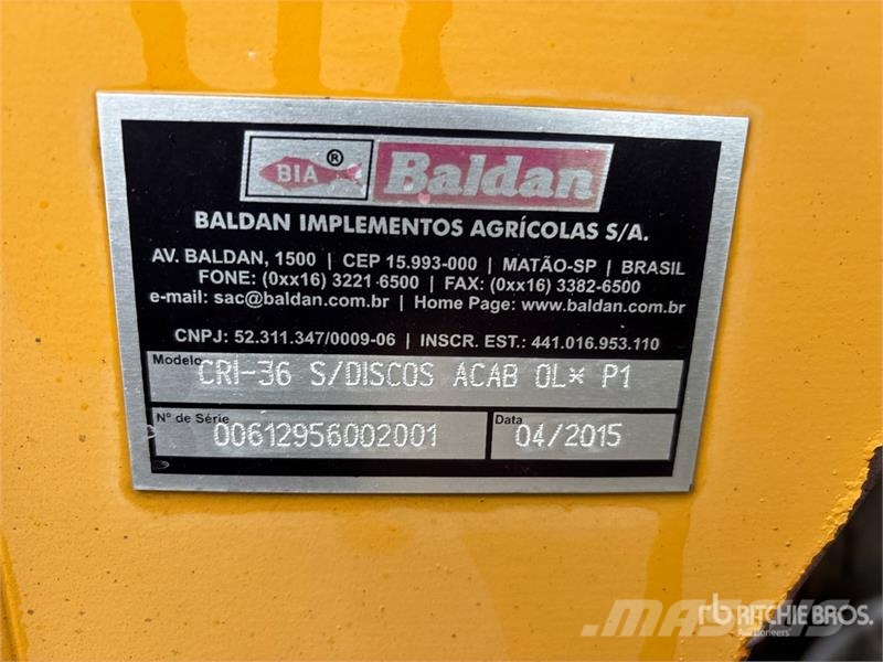  Baldan 16 ft Tandem Breaking Disc Disc harrows