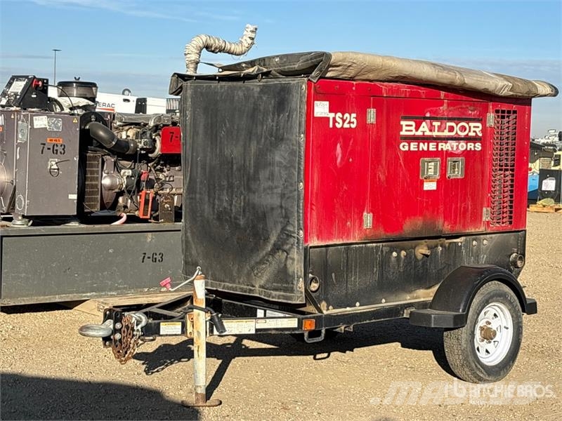 Baldor TS25-3J 20 kW Mobile Generator Set مولدات ديزل