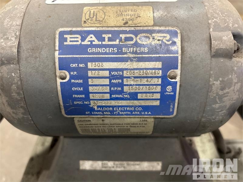 Baldur Electric Bench Grinder with Stand Sonstige Baumaschinen