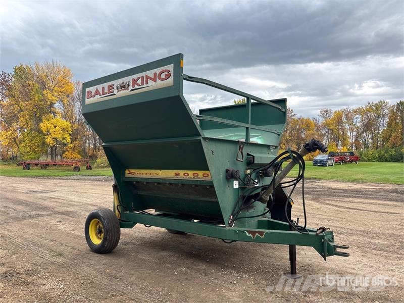 Bale King 2000 Bale Processor Rundballerivere, -kuttere og -utpakkere