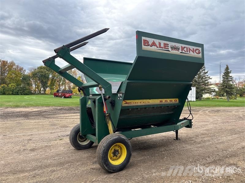 Bale King 2000 Bale Processor Rundballerivere, -kuttere og -utpakkere