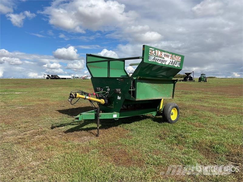 Bale King 2880 6 ft x 8 ft 8 in Hydraulic Bale Processor Rullipurustid, noad ja lahtirullijad