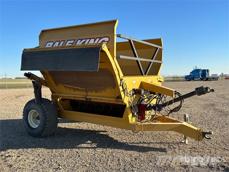 Bale King 5100TR S/A Bale Processor آلات تمزيق الحزم وتقطيعها ونشرها