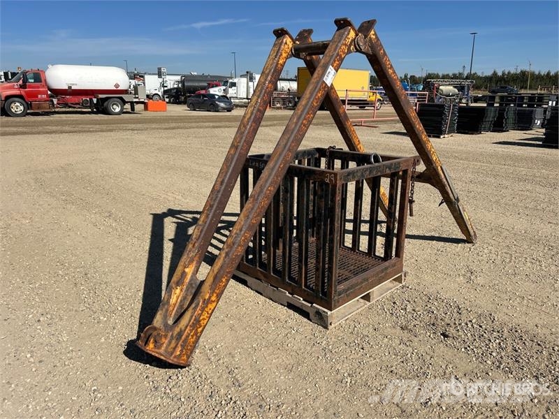 Basket & Foldable Boom Kiti naudoti statybos komponentai