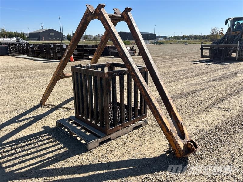 Basket & Foldable Boom Kiti naudoti statybos komponentai